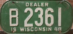 1948 Wisconsin Dealer