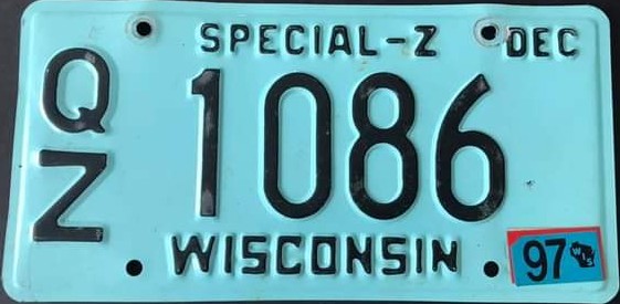 1994 Wisconsin Special-Z Wide Font QZ
