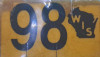 1998 Wisconsin Sticker (1993 Format)