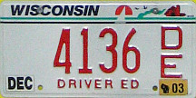 2003 Wisconsin Driver Education