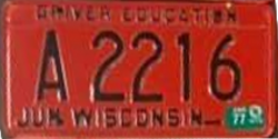 1977 Wisconsin Driver Education