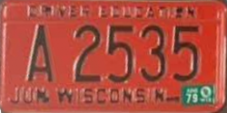 1979 Wisconsin Driver Education