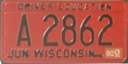 1980 Wisconsin Driver Education