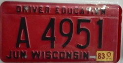1983 Wisconsin Driver Education