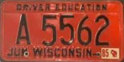 1985 Wisconsin Driver Education