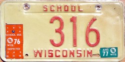 1976 Wisconsin School Bus