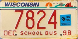 1996 Wisconsin School Bus