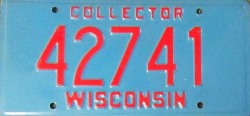 1986 Wisconsin Collector Plate