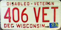 1976 Disabled Veteran