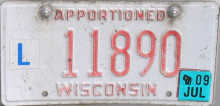 July 2009 Wisconsin Apportioned