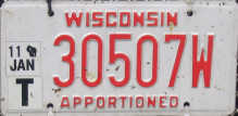 January 2011 Wisconsin Apportioned