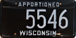 1978 Wisconsin Apportioned