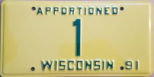 1991 Wisconsin Apportioned