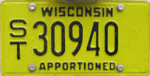 1999-2001 Wisconsin Apportioned Semi Trailer