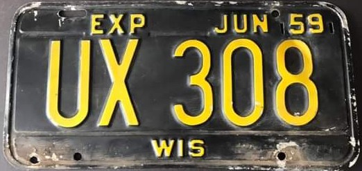 1959 Wisconsin Special-UX 3 Digit
