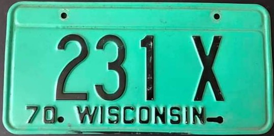 1970 Wisconsin Special-X