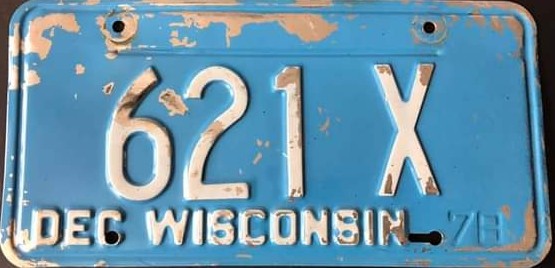 1978 Wisconsin Special-X 3 Digit
