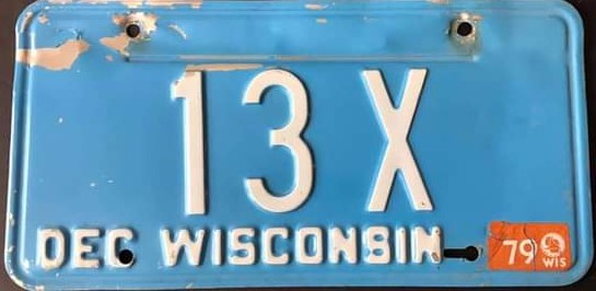 1978 Wisconsin Special-X 2 Digit