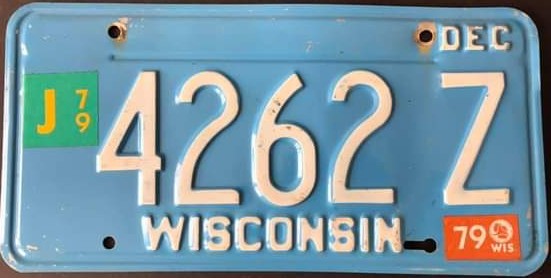 1979 Wisconsin Special-Z (1979 Weight Sticker)