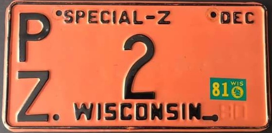 1981 Wisconsin Special-Z