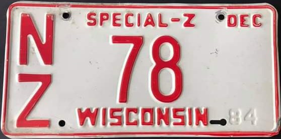 1984 Wisconsin Special-Z