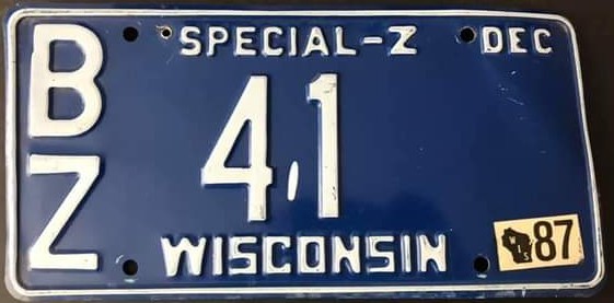 1987 Wisconsin Special-Z