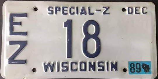 1989 Wisconsin Special-Z