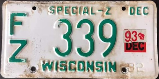 1992 Wisconsin Special-Z FZ