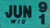 1991 Wisconsin Dealer License Plate Sticker