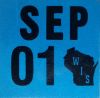September 2001 Wisconsin Heavy Truck License Plate Sticker