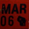 March 2006 Wisconsin Heavy Truck License Plate Sticker