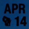 April 2014 Wisconsin Heavy Truck License Plate Sticker