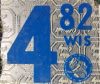 December 1982 Wisconsin Heavy Truck License Plate Sticker