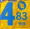 December 1983 Wisconsin Heavy Truck License Plate Sticker