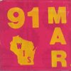 March 1991 Wisconsin Heavy Truck License Plate Sticker