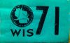 1971 Wisconsin Sticker