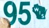 1995 Wisconsin Sticker