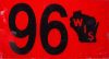 1996 Wisconsin Sticker