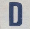 1988-1993 Wisconsin D Weight Class License Plate Sticker