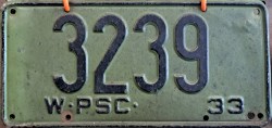 1933 PSC Unknown Carrier