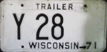 1971 Wisconsin Insert Trailer