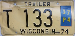 1974 Wisconsin Trailer 3P