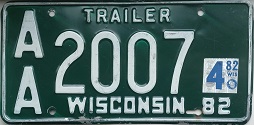 1982 Wisconsin Trailer Quarter 4