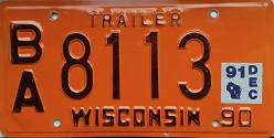 1990 Wisconsin Trailer 4 Digit