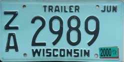 2000 Wisconsin Light Trailer
