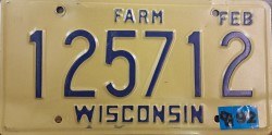 1992 Wisconsin Farm (Passenger Sticker)